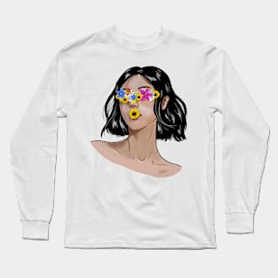 Flower Girl Long Sleeve T-Shirt